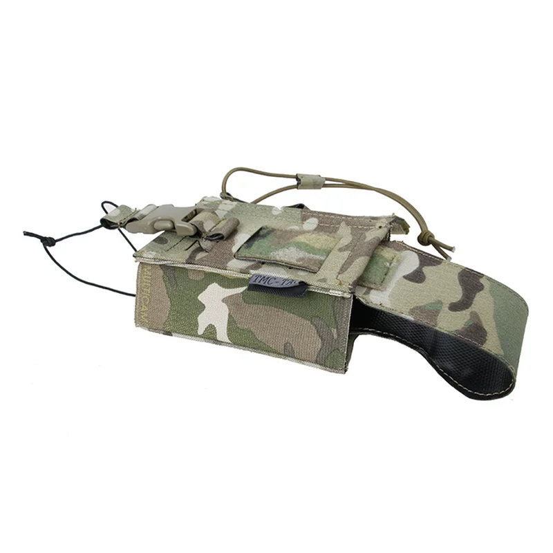Bolsas tácticas Multicam TMC 148/152, bolsa para Radio, bolsa para Walkie Talkie para exteriores, chaleco táctico Airsoft SPC - imagen 2