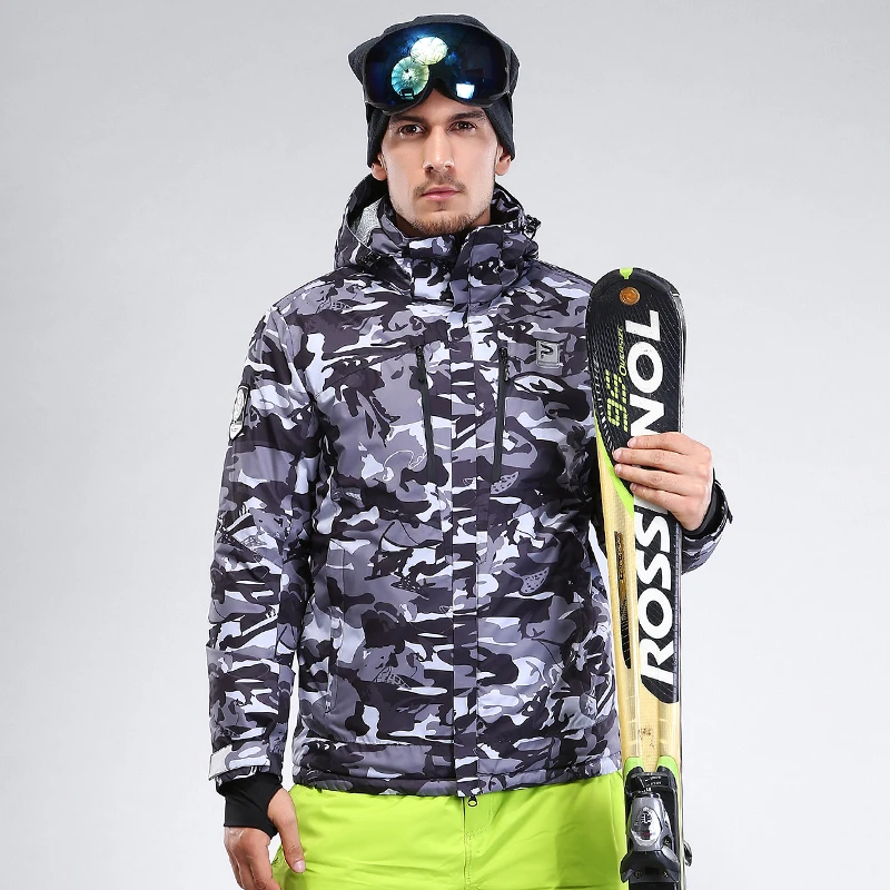 Plott-traje de esquí para hombre y mujer, chaqueta de invierno impermeable y transpirable, cortavientos para Snowboard, abrigo para marido - imagen 5