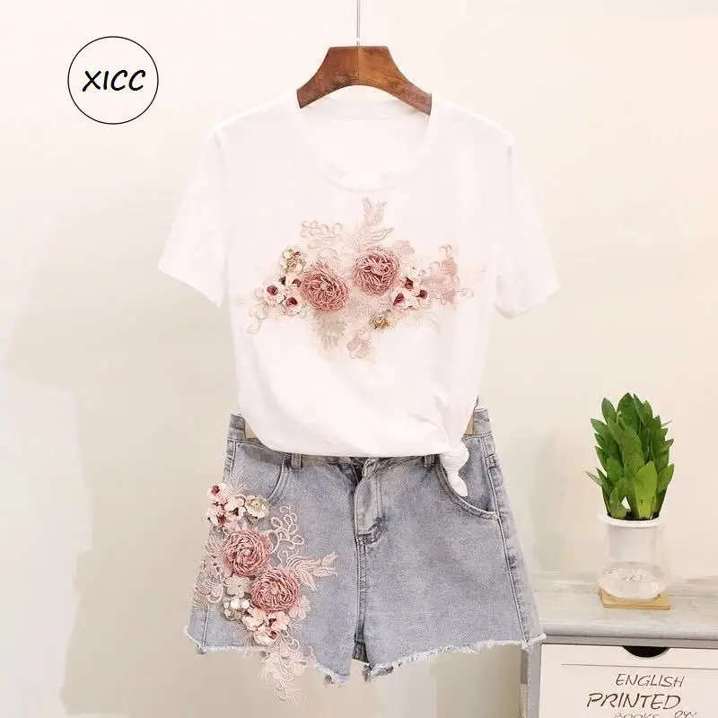 Bordado de flores coloridas para mujer, ropa a rayas, pegatina de retales DIY con aplique de decoración personalizado con personalidad