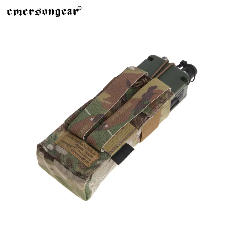 Emersongear táctico PRC 148 152 bolsa de Radio para RRV VEST Universal Walkie Talkie bolsa Mag Panel Molle caza EM8336 - imagen 5