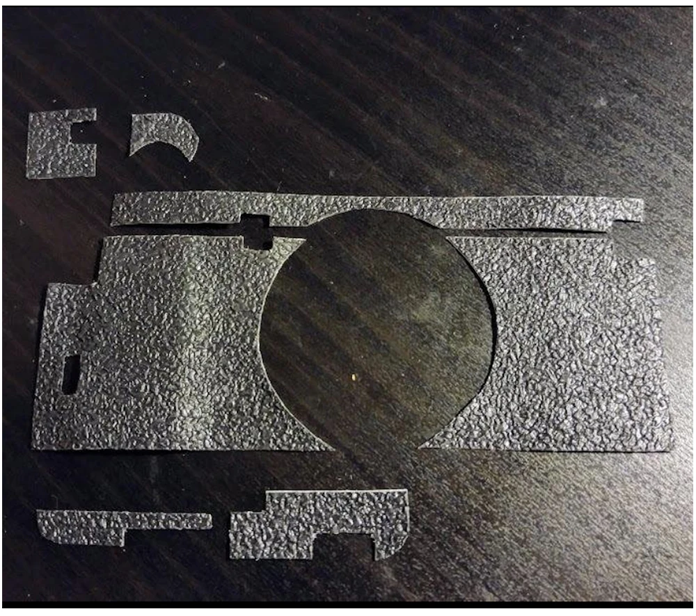 Detalle de la textura de goma antideslizante