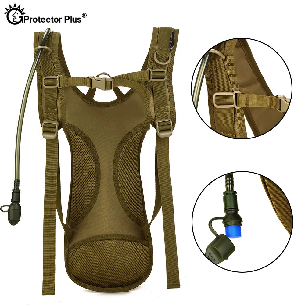 Mochila táctica PROTECTOR PLUS, mochila de hidratación de 2,5 L, bolsa de pesca para deportes al aire libre, senderismo de nailon 900D Unisex - imagen 2