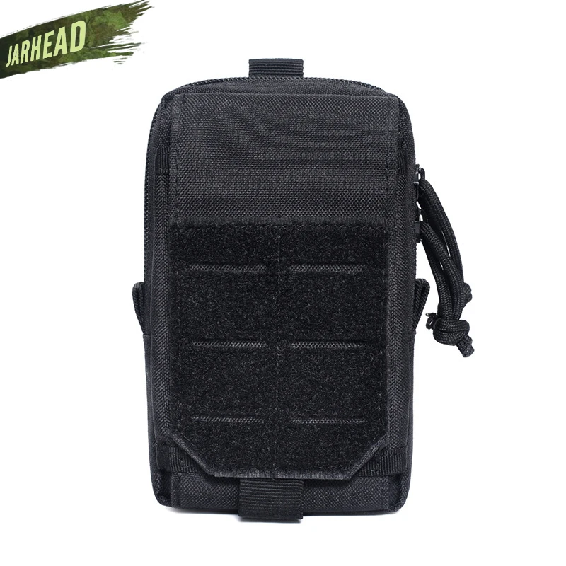 Paquete de teléfono móvil táctico al aire libre, funda de teléfono militar, soporte de senderismo, bolsa Molle Edc multifunción, bolsa de teléfono de cintura para correr - imagen 4