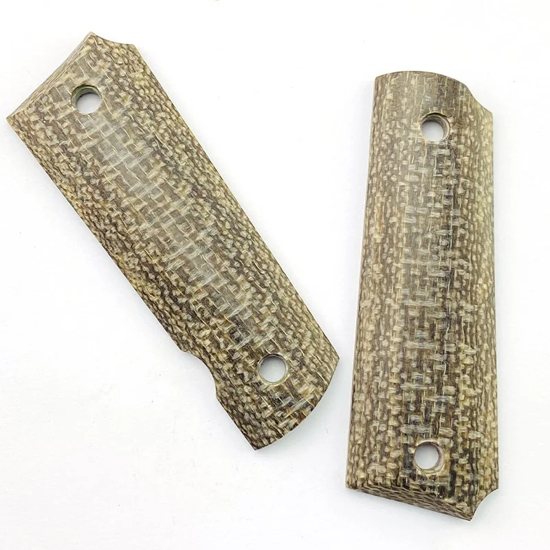 Micarta-accesorios para manualidades, accesorio de Material CNC, Tactics 1911, modelos, empuñaduras, parches de mango, Escala de pistola personalizada 1911, fabricación de losas de decoración, 1 par - imagen 2