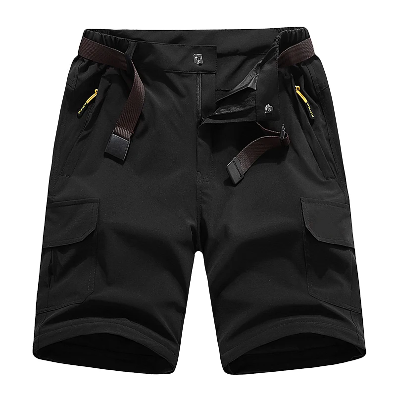 Pantalones de secado rápido desmontables para hombre y mujer, pantalones impermeables, tren transpirable, senderismo, pesca, Camping, escalada, tren, verano, S-6XL - imagen 3