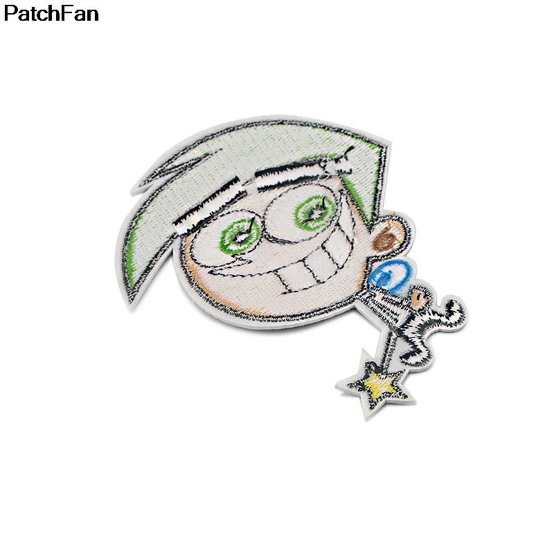 Patchfan lindo bordado hierro en parches insignias Patchwork costura chaqueta con apliques mochila pegatinas, insignias A1470 - imagen 3