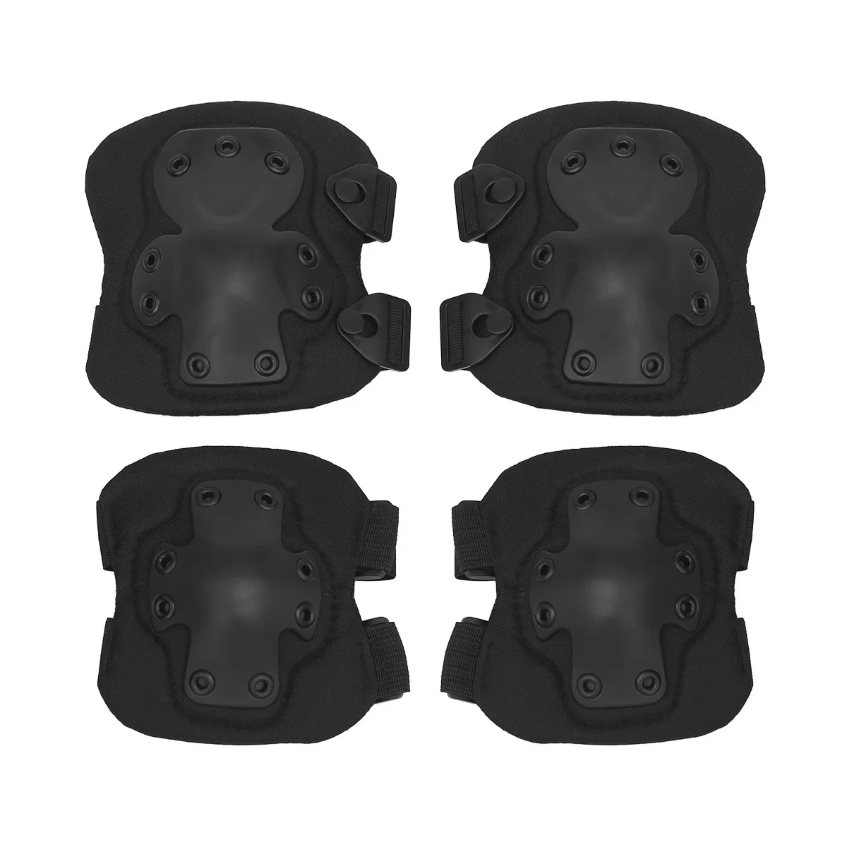 Rodilleras tácticas de caza, nuevo entrenamiento y expansión, rodilleras deportivas de combate de escalada en roca, coderas de cuatro piezas - imagen 5