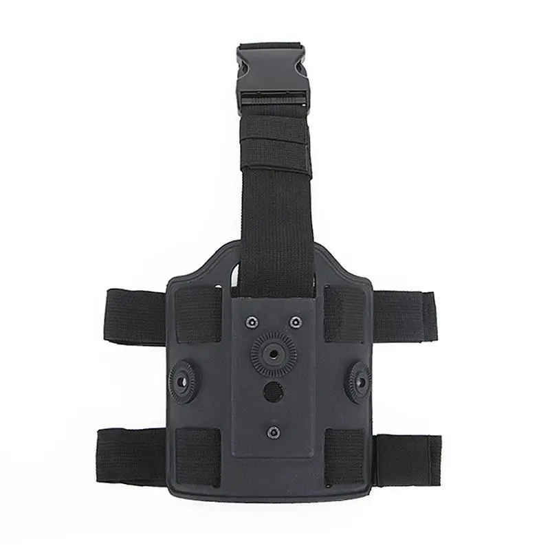 Plataforma de pierna con funda de combate, accesorios para pistola de caza, funda para pierna de combate G 17, 19, M9, P226