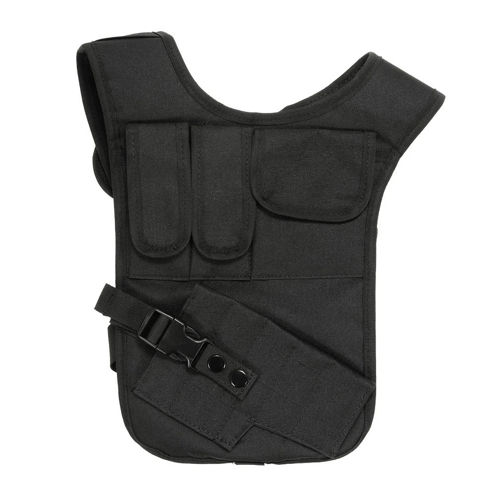 Bolso de hombro táctico para hombre, funda de pistola oculta EDC, bolsa de almacenamiento de pistola de utilidad, paquete de caza de tiro Airsoft - imagen 2