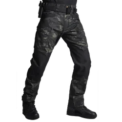Pantalones tácticos camuflaje multiterreno ripstop