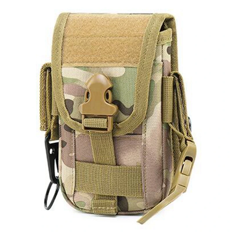 Bolsa de nailon para teléfono móvil, bolsa deportiva militar para herramientas de dinero, bolsa Universal para exteriores - imagen 2