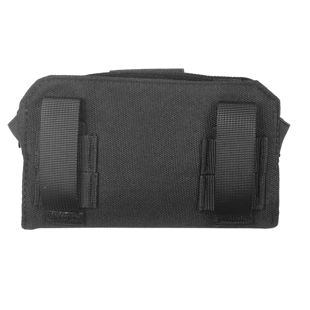 MOLLE-Bolsa de administración de teléfono para hombres, chaleco táctico, portador de placa, cinturón de Panel frontal, paquete Stiky EDC, Utilidad de nailon, accesorios de caza - imagen 4
