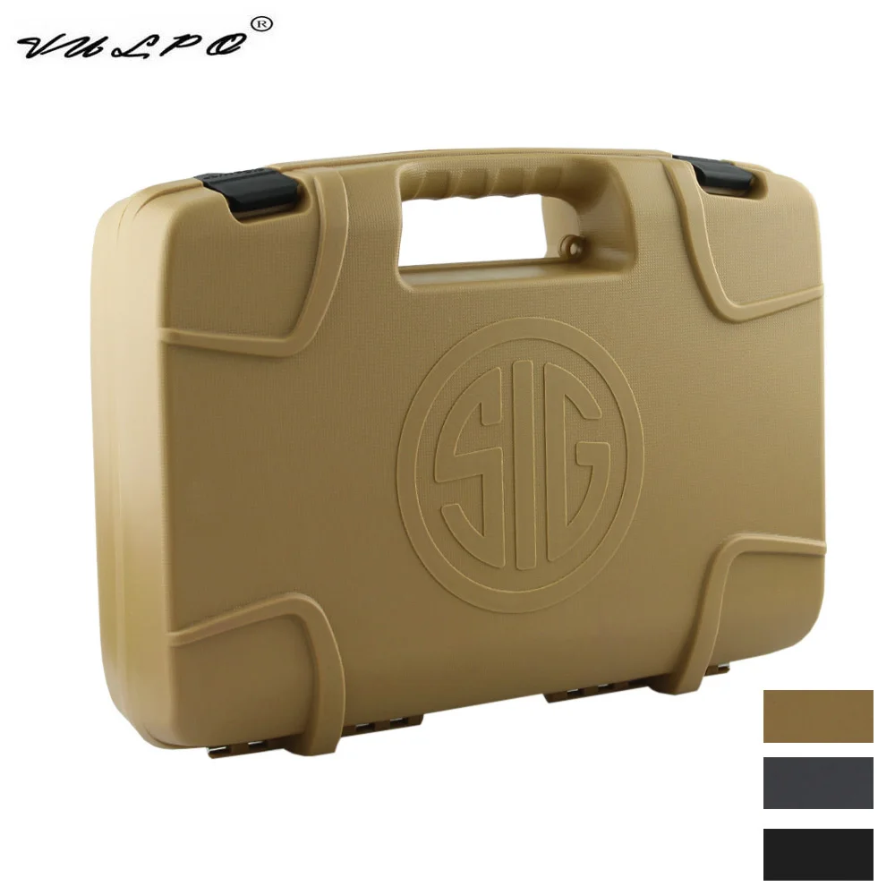 VULPO-funda táctica para pistola, estuche de almacenamiento para pistola, caja de transporte para SIG P238 P938 P365, Maleta, accesorios para caza y Paintball