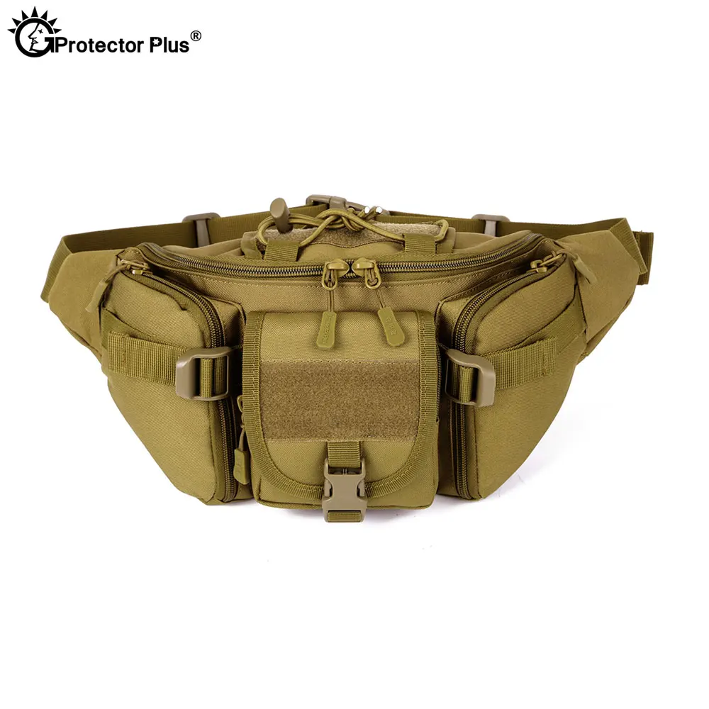 Bolsa táctica de estilo militar para acampar, bolsa impermeable de camuflaje, para deportes al aire libre, pesca y ciclismo - imagen 2