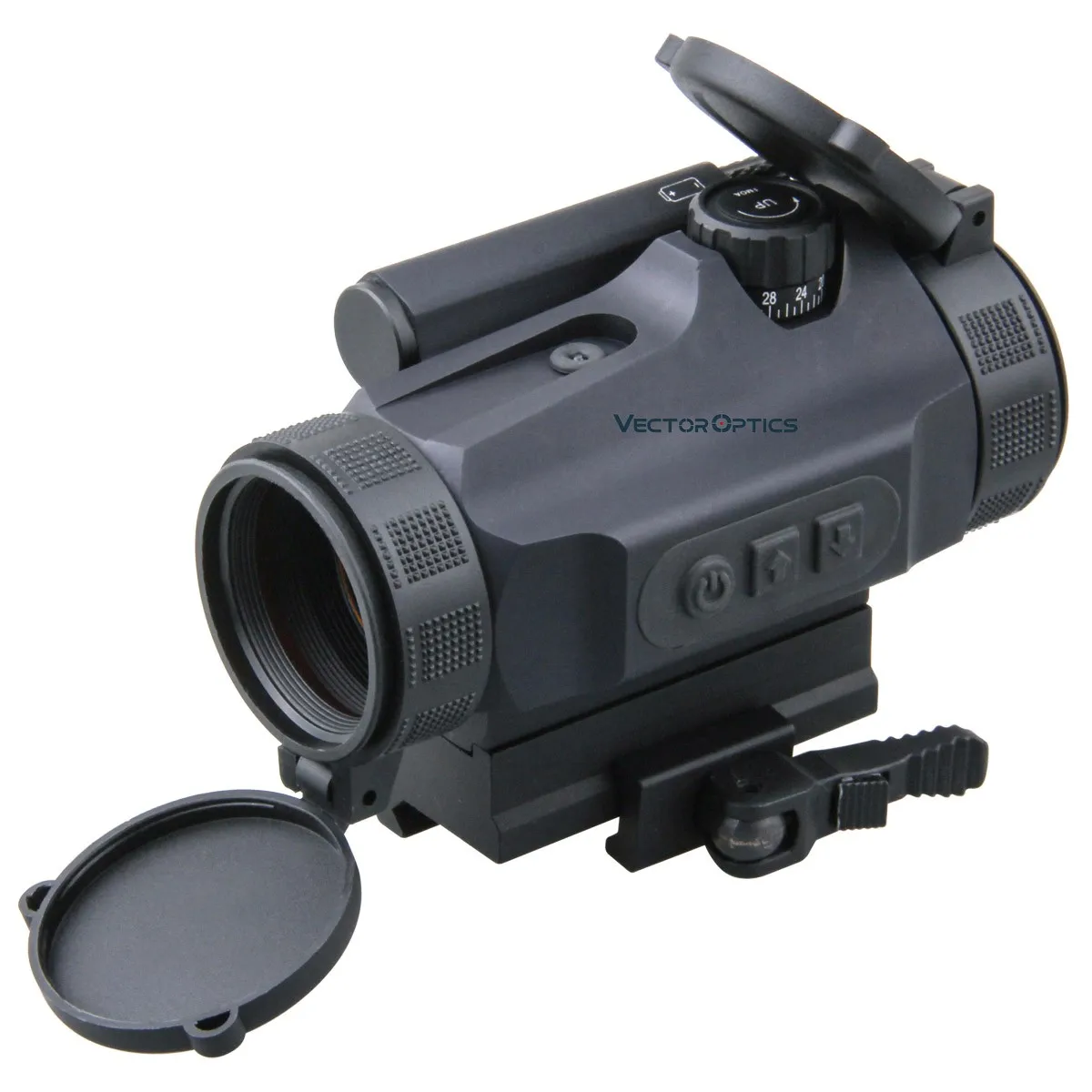 Óptica vectorial Nautilus GenII QD 1x30 mira réflex de punto rojo 3 MOA con detección de luz automática para caza AK47 AR 15 9mm - imagen 3