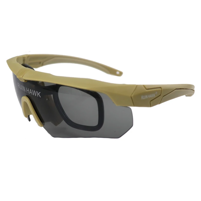 Gafas tácticas al aire libre para hombre con marco para miopía, pistola de aire deportiva, caza, senderismo, gafas de sol militares para disparar - imagen 5