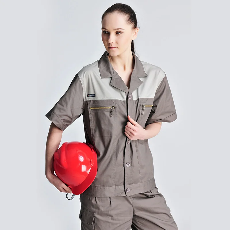 Conjunto de ropa de trabajo para hombre, a prueba de polvo, herramientas para reparador de fábrica, traje para personal, electricista, seguridad, taller masculino, uniformes duraderos - imagen 4