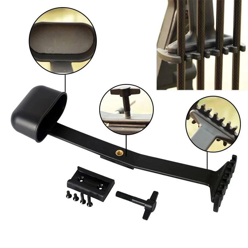 Caja de flecha de liberación rápida para tiro con arco, bolsa con soporte para flecha y arco compuesto, 4 Uds., bolsa para carritos de tiro con arco y caza - imagen 2