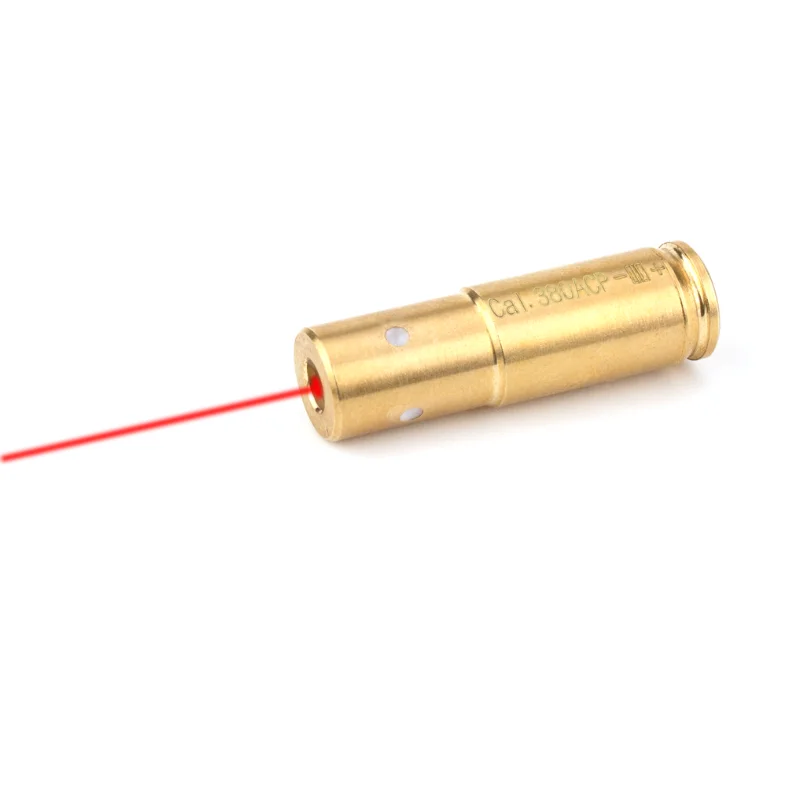 .380 Visión de orificio láser roja 380ACP Boresighter Zeroing con baterías de 6 piezas - imagen 5
