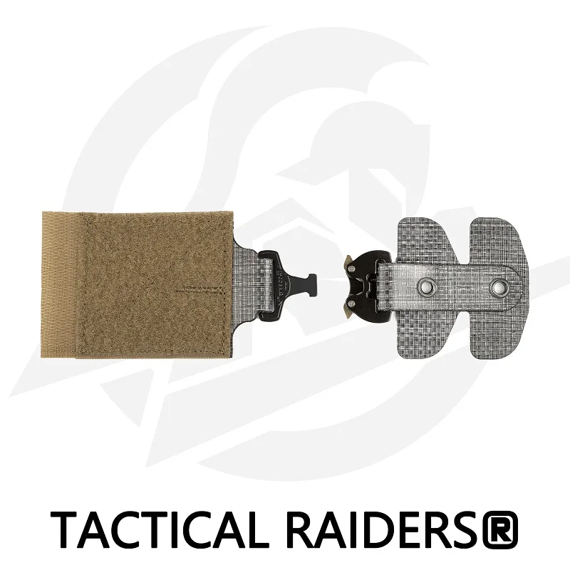 Placa compuesta de chaleco táctico, Extracción rápida, juego de hebilla de metal, liberación rápida - imagen 3