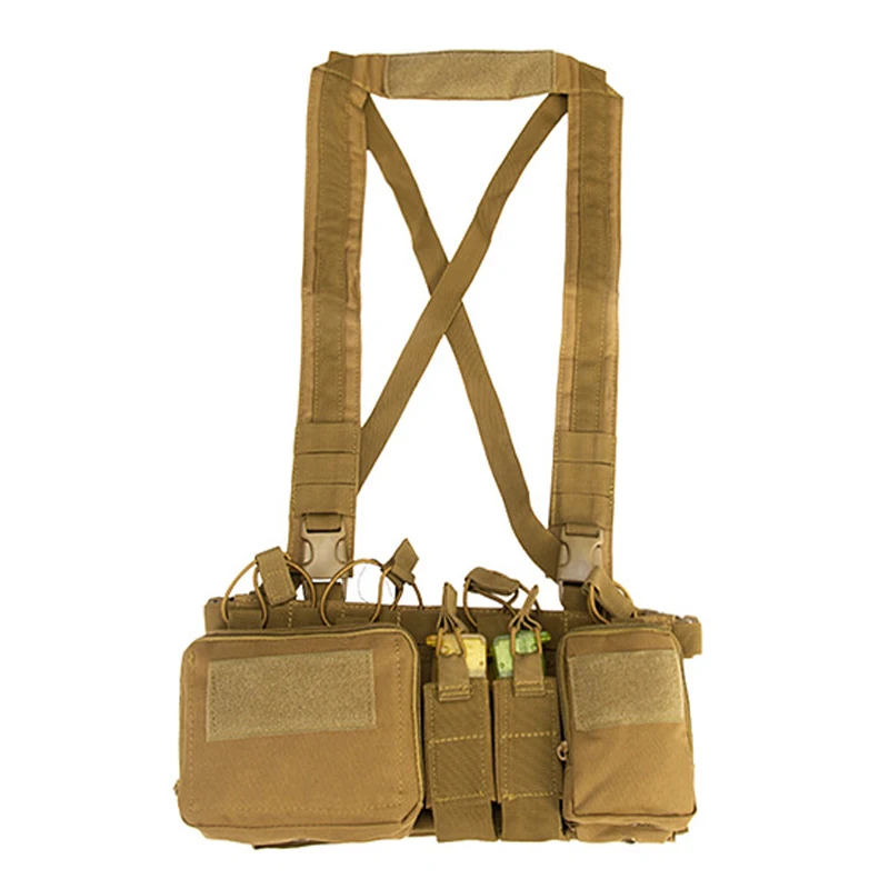 Chaleco táctico para hombre, chaleco militar de combate, ejército, caza, Airsoft, armadura corporal, chaleco protector multifunción para juego de guerra al aire libre y Paintball - imagen 3