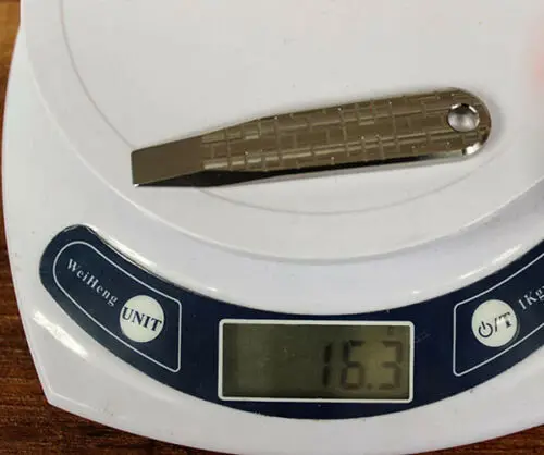 Llavero colgante EDC de titanio TC4, 1 piezas, 76MM, palanca de bolsillo - imagen 2