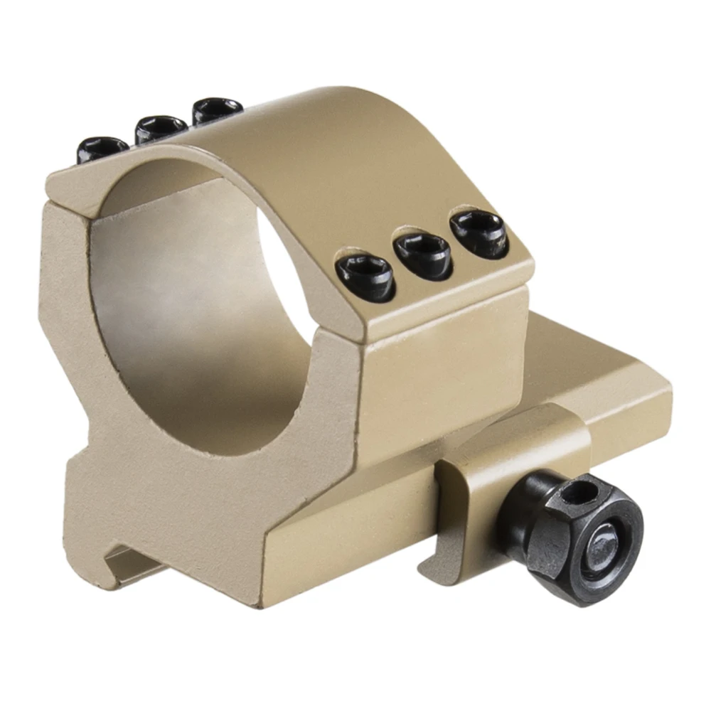 FIRE WOLF 30mm táctico L Offset voladizo alcance montaje anillo de aluminio resistente ajuste 20mm Picatinny Rail caza - imagen 5