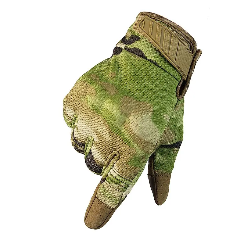 Guantes tácticos de pantalla táctil para hombre, manoplas militares de combate, de dedo completo, transpirables, para senderismo, ciclismo y escalada - imagen 5