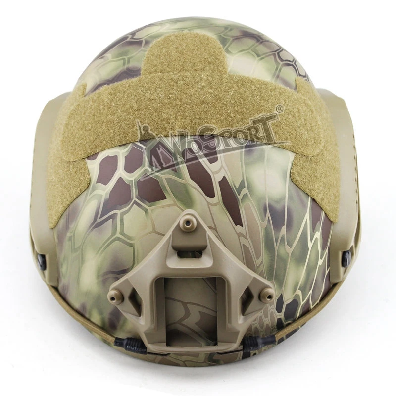 Casco táctico de tiro, estilo militar, SWAT, combate MH, tipo rápido, para tiro, Airsoft, Paintball, CQB - imagen 3