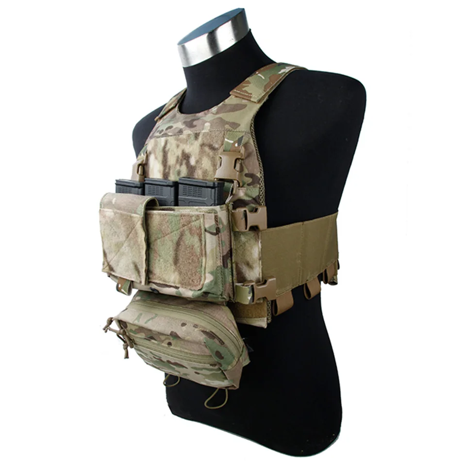 Chaleco táctico ligero TMC, conjunto completo de tela Multicam para colgar en el pecho SS TMC3171 - imagen 2