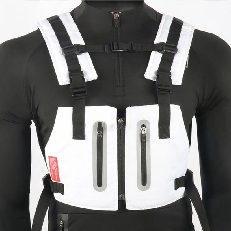 Chalecos reflectantes para deportes al aire libre para hombre, chaleco multifunción de aventura, transpirable, bolsillo táctico, chaleco utilitario, ropa de calle, bolsa de caza, 2020 - imagen 5