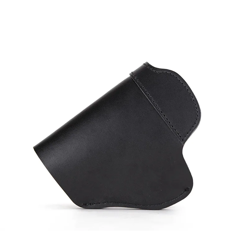 Funda táctica de cuero para pistola de transporte oculto, funda con Clip Glock 17 19 26 43 P226 P229 Ruger Beretta 92 M92 s & w - imagen 4