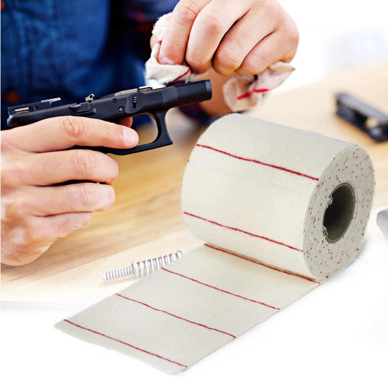 Paño limpieza CS Force 10M – específico para pistola táctica - imagen 5