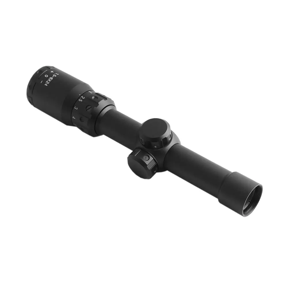 SPINA OPTIS BT 1,5-6x24, mira óptica de caza táctica con monturas de 25,4mm, pistolas de aire Airsoft para deportes de tiro al aire libre - imagen 4