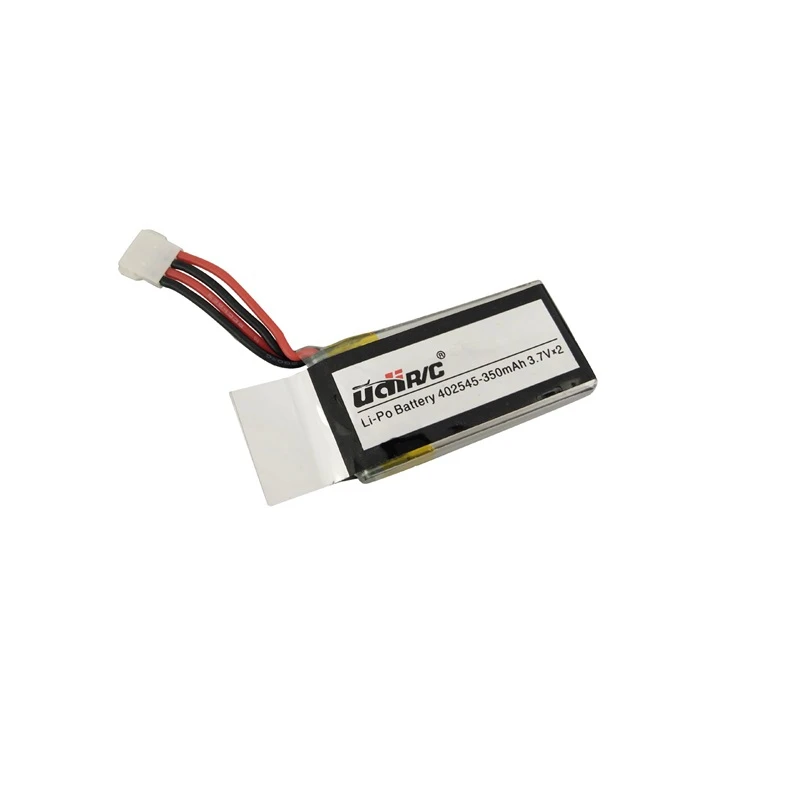 Batería Lipo de 7,4 V, 350mAh, 402545 2S para U819 U819A U945A U919A RC, helicóptero 3D Flip Drone RC Quadcopter, piezas de repuesto con cargador - imagen 4