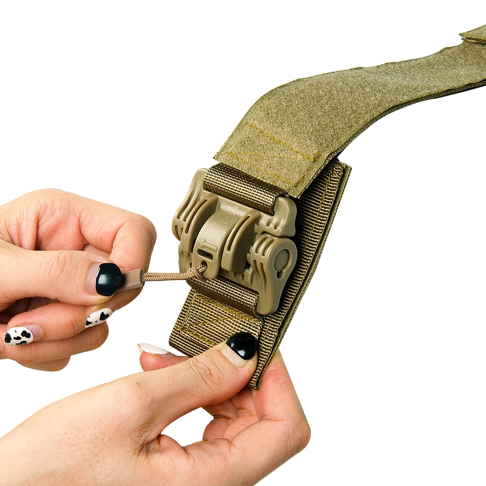 Correas de hombro de liberación rápida para Airsoft ROC40, Kits de conversión de conector abierto rápido, hebilla de separación rápida MOLLE, chaleco táctico de caza - imagen 5