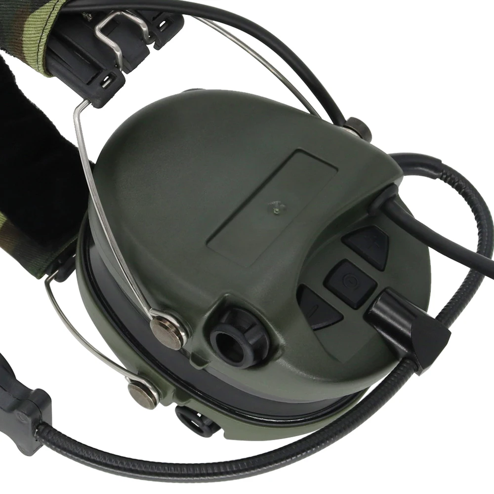 MSASORDIN-auriculares tácticos antiruido para caza, cascos militares con reducción de ruido para Airsoft, orejeras de Tiro Táctico FG - imagen 4