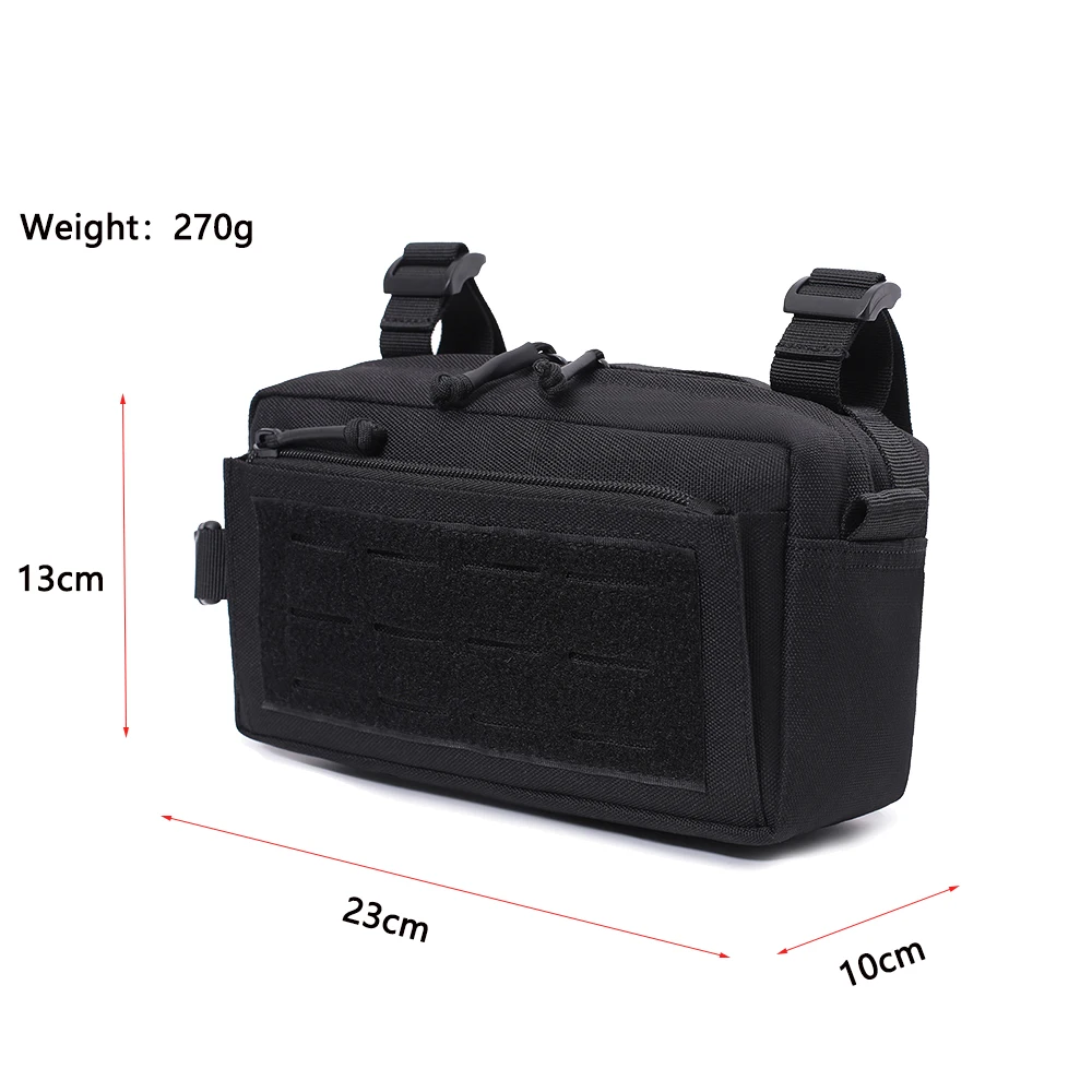 Bolsa de mensajero Molle para deportes tácticos, bolso de hombro multiusos, impermeable, para viaje, escalada - imagen 4