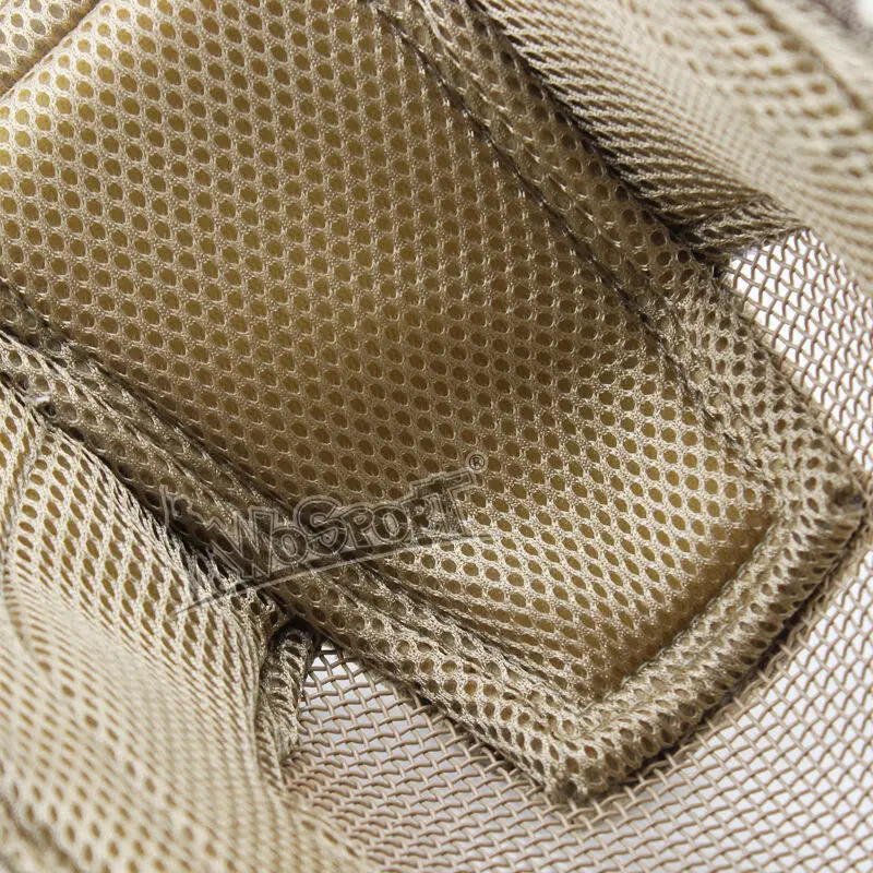 Malla de alambre de acero táctica para exteriores, protector facial completo, defensa para deportes, caza, esgrima, Kendo - imagen 5