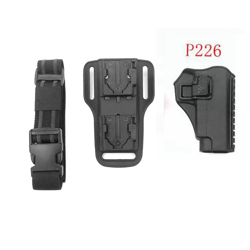 Cinturón táctico de pierna para BERETTA M9/P226/1911/GLOCK - imagen 5