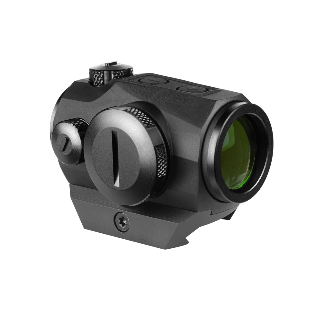 SPINA Optics-mira telescópica táctica holográfica para caza, mira telescópica de punto rojo con montaje alto y bajo, IPX6, resistente al agua, 1x20 - imagen 4