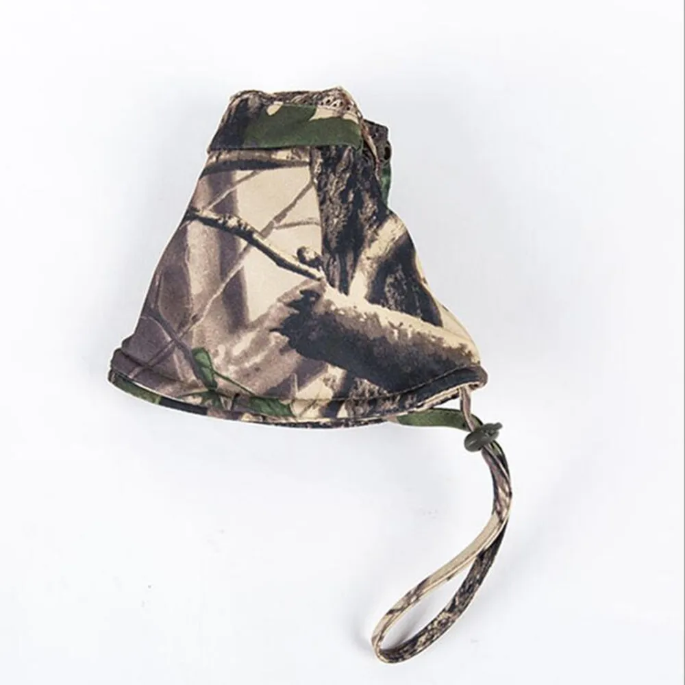 Primavera Verano protección solar Bonnie sombrero camuflaje biónico caza pesca gorra transpirable al aire libre Casual sombrero con cordón - imagen 5