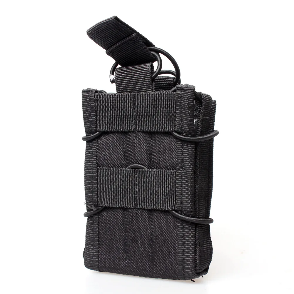 Airsoft Molle Mag-Bolsa de soporte táctico militar para Rifle M4 / M14 / AK /G3, accesorios para Paintball y caza - imagen 4