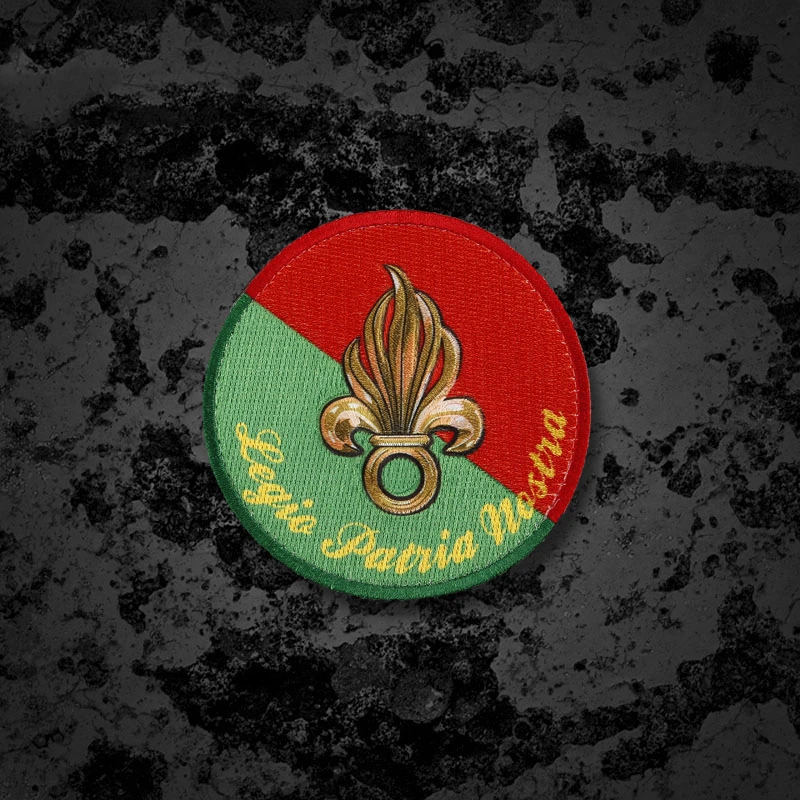 Parches bordados de segundo paracaidista de la Legión Extranjera de Francia, insignia DIY de Honneur Fidelite, Fidelity militar, soldado de élite - imagen 5