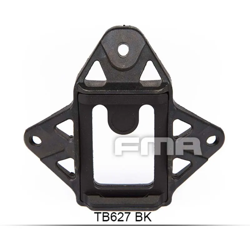 Adaptador DE montaje NVG para casco Wilcox, cubierta DE 3 orificios, p/n DE/BK - imagen 5