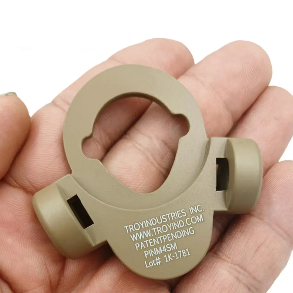 Troya-Anillo de correa giratorio extraíble de doble cara, M4, broche táctico QD, cierre AEG, HK416 J9, ajuste - imagen 3