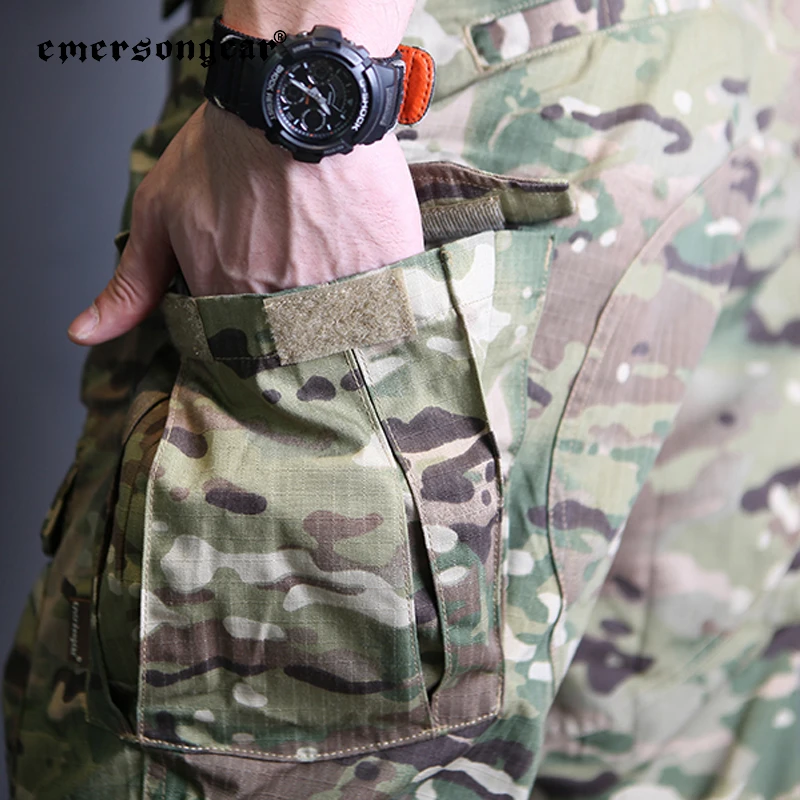 Emersongear-pantalones de campo táctico para entrenamiento de combate, pantalón Cargo de servicio, Airsoft, tiro, caza, deportes al aire libre, senderismo - imagen 5