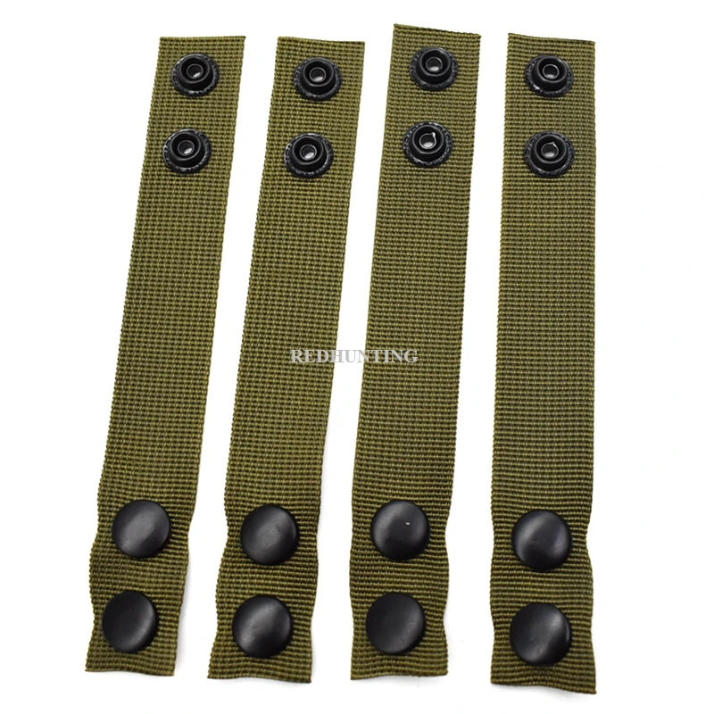 Cinturón de seguridad táctico para policía, accesorios de equipo militar, doble broches, 2 pulgadas/2,5 pulgadas, 4 piezas - imagen 4