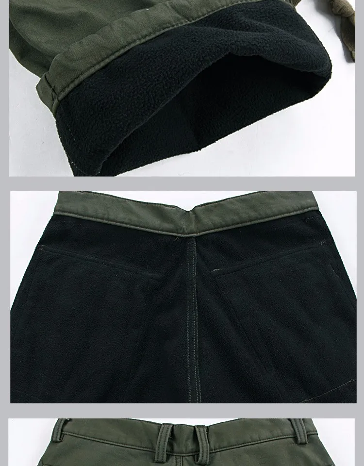 Pantalones Térmicos - Detalle de refuerzos