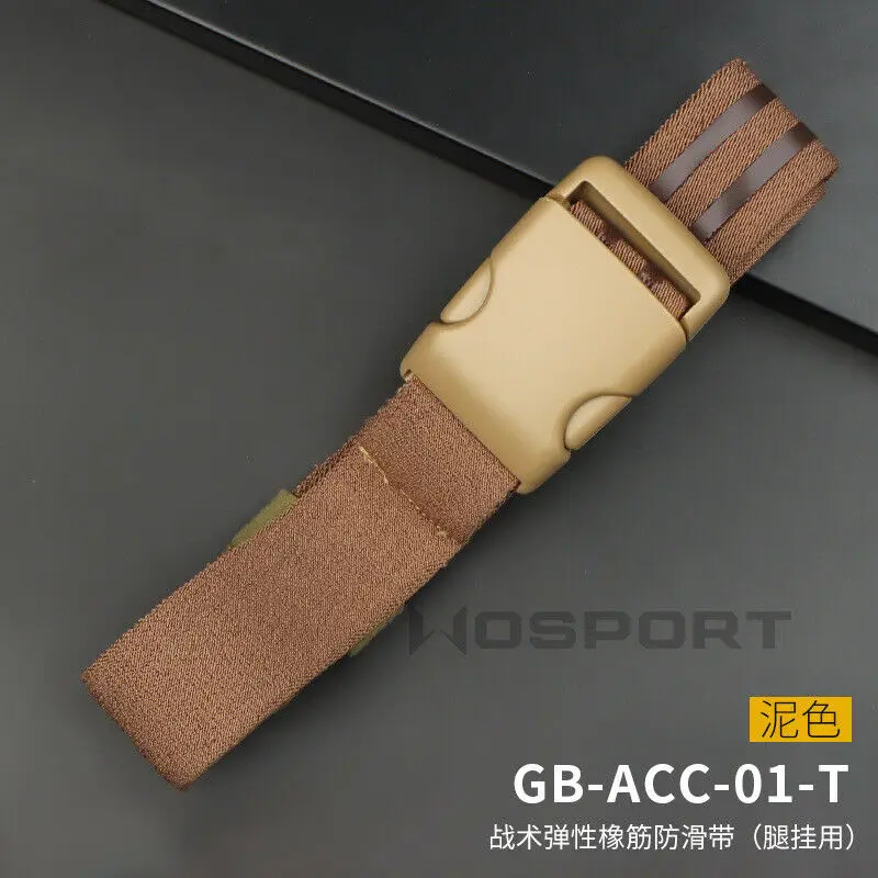 Wosport-mallas de goma elásticas para caza, Leggings tácticos antideslizantes para muslo, correa de pierna, Serie K Plate, manga de mango rápido, novedad - imagen 4